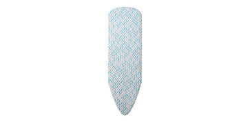 FUNDA MESA PLANCHAR ELASTICA XXL 150 X 55 CM - ZIG ZAG AZUL/GRIS