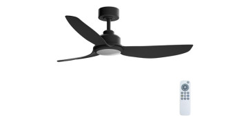 Ventiladores y extractores - VENTILADOR DE TECHO ADRIANA NEGRO Ø122CM 24W