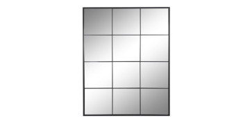 FOLLETO HOGAR 25 - ESPEJO HIERRO/CRISTAL VENTANA NEGRO 90X2X120CM