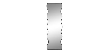FOLLETO HOGAR 25 - ESPEJO METAL IRREGULAR NEGRO 50X2X150CM