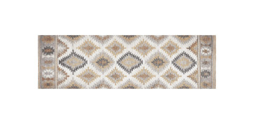 COMPLEMENTARIA HOGAR 2025 - ALFOMBRA VINILICA ESTAMPADA KILIM GRISES 60X200CM