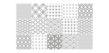 COMPLEMENTARIA HOGAR 2025 - ALFOMBRA VINILICA ESTAMPADA PATCH TEXTIL 45X75CM