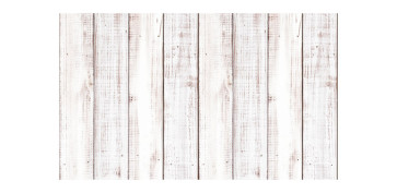 COMPLEMENTARIA HOGAR 2025 - ALFOMBRA VINILICA ESTAMPADA MADERA BLANCA 45X75CM
