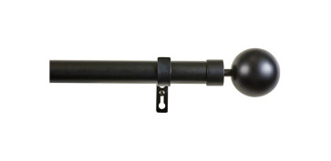 COMPLEMENTARIA HOGAR 2025 - BARRA CORTINA KIT NEGRO 110-200CM