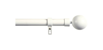 COMPLEMENTARIA HOGAR 2025 - BARRA CORTINA KIT BLANCO 160-300CM