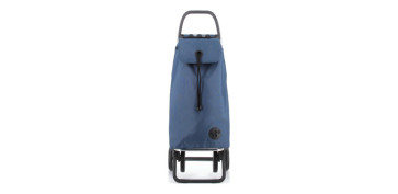 Textil y costura - CARRO COMPRA 4 RUEDAS I-MAX PLEGABLE DENIM PETROLEO