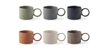 Vajillas - MUG STONEWARE NORA SURTIDO 30CL