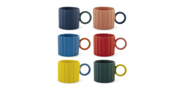 Vajillas - TAZA CAFE NEW BON CHINA DELIGHT SURTIDO 11CL