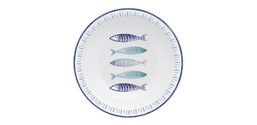 FOLLETO HOGAR 25 - BOL CONICO STONEWARE 17CM SARDINAS