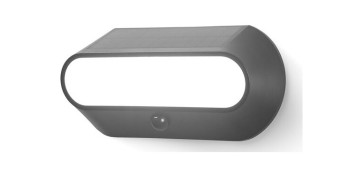Novedades - APLIQUE LED SOLAR CORDUAN 500 LUMENES IP54 4000K  60º BATERIA REEMP. 25M2 3 MODOS DE USO