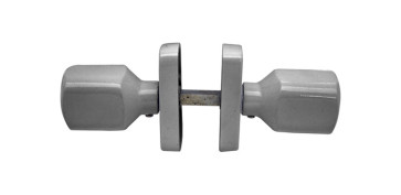 Material de carpintería - POMO CARPINTERIA ALUMINIO (JUEGO) PLATA