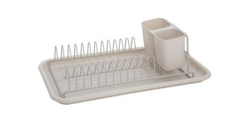 Ordenacion y conservacion de cocina - ESCURREPLATOS PLEGABLE NATURAL