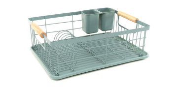 Ordenacion y conservacion de cocina - ESCURREPLATOS VERDE