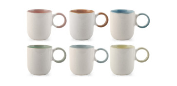 Vajillas - MUG PORCELANA ATELIER 35CL SURTIDO COLORES