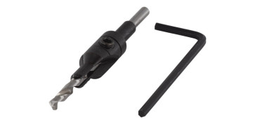 Brocas madera - BROCA TALADRO CON AVELLANADOR MADERA  Ø3,5-9,5