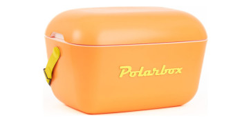 Novedades - NEVERA RIGIDA RETRO POLAR BOX 20L NARANJA - AMARILLO POP
