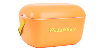 Novedades - NEVERA RIGIDA RETRO POLAR BOX 12L NARANJA-AMARILLO POP
