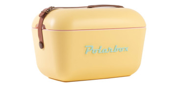 Novedades - NEVERA RIGIDA RETRO POLAR BOX 12L AMARILLO CLASSIC