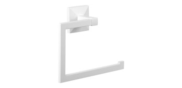Accesorios para el baño - ARO TOALLERO ICONIK + GF ARTIC WHITE