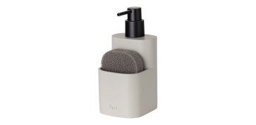 FOLLETO HOGAR 25 - DOSIFICADOR JABON COCINA CON ESTROPAJO POCKET BEIGE