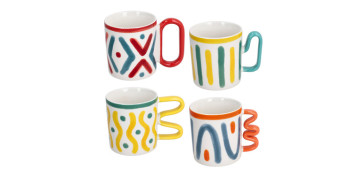 Vajillas - MUG NEW BONE CHINA VIETRI 32,5CL SURTIDO