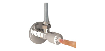 Valvulería y grifería tecnica - LLAVE ESCUADRA PUSH M1/2\