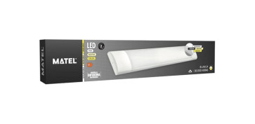 Iluminacion vivienda - PANTALLA LED PC ALUMINIO 60CM 24W 2200LM CCT IP20