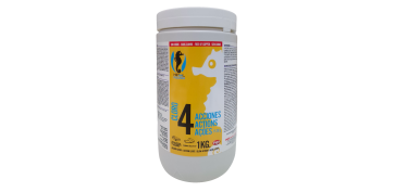 Piscinas, accesorios y complementos - CLORO 4 ACCIONES P20 G PARA MINIPISCINA 1KG