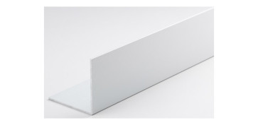 Alambre, muelles y sirgas - ANGULO ALUMINIO 2M 2X2CM PLATA