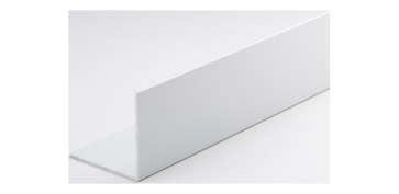 Alambre, muelles y sirgas - ANGULO ALUMINIO 2M 1,5X1,5CM PLATA