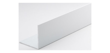 Alambre, muelles y sirgas - ANGULO ALUMINIO 2M 4X4CM PLATA