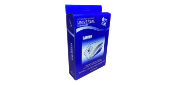 BOLSA ASPIRADOR UNIVERSAL PAPEL ECOLOGICO DE DOBLE CAPA 6 UNIDADES