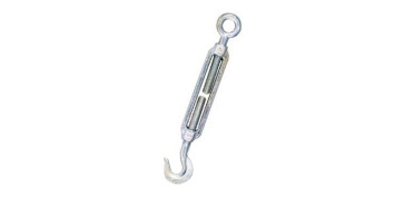 TENSOR GALVANIZADO GANCHO ANILLA 3/8 M10 10UDS