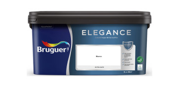 Pintura para paredes, techos y suelo - PINTURA PLASTICA INTERIOR MONOCAPA ELEGANCE MATE 4 L NEUTROS ATEMPORALES BLANCO