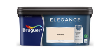 Pintura para paredes, techos y suelo - PINTURA PLASTICA INTERIOR MONOCAPA ELEGANCE MATE 4 L NEUTROS ATEMPORALES MARRON BEIGE
