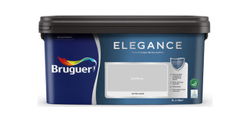 Pintura para paredes, techos y suelo - PINTURA PLASTICA INTERIOR MONOCAPA ELEGANCE MATE 4 L NEUTROS ATEMPORALES GRIS PLUMA