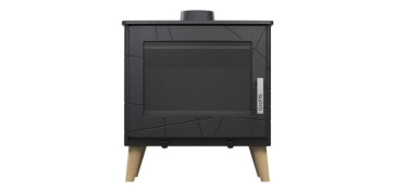 Calefacción por biomasa - ESTUFA DE LEÑA STINA 7,3 KW
