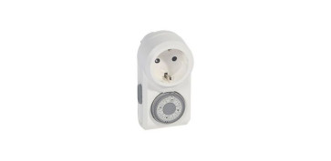 Material instalacion electrico - PROGRAMADOR HORARIO ENCHUFABLE 2P+T
