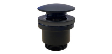 VALVULA CLICK-CLACK LATON NEGRO GRANDE (BLACK LEVEL)