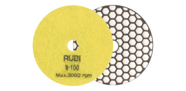 Discos - DISCO PULIDO FLEXIBLE DIAMANTADO SECO Ø 100 MM GR.100