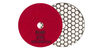 Discos - DISCO PULIDO FLEXIBLE DIAMANTADO SECO Ø 100 MM GR.400