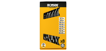 Llaves - JUEGO LLAVES BOCA DOBLE 8 PIEZAS DE 6X7 A 20X22MM