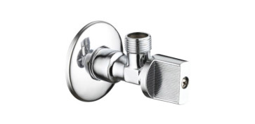 Valvulería y grifería tecnica - VALVULA ESCUADRA 1/2X3/8 ANTICAL CUERPO DE LATON