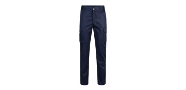 Vestuario laboral - PANTALON POLIESTER / ALGODON 240 GR AZUL NAVY TALLA 44