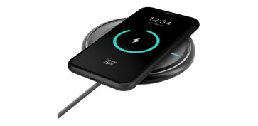 Telefonia - CARGADOR SOBREMESA INALAMBRICO QI 7.5-10-15W