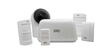 ALARMA WIFI FAC CAMARA 360º+CENTRALITA 1 SENSOR PUERTA/VENTANA+2 DE MOVIMIENTO+MANDO