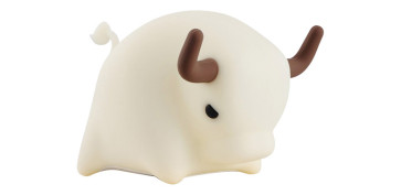 Iluminacion vivienda - LAMPARA PORTATIL INFANTIL LED HARRY 3W 3000K TACTIL CON FORMA DE TORO