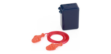 Proteccion de la cabeza - TAPON AUDITIVO REUTILIZABLE (100 PARES) CON CORDON SNR 25DB