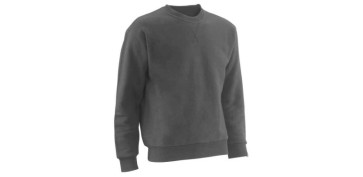 FOLLETO PROFESIONAL OTOÑO 2025 - SUDADERA ALGODON TEAM GRIS TALLA XXL
