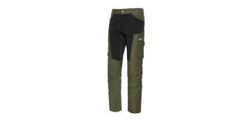 Vestuario laboral - PANTALON ALGODON / NILON 230 GR FLEXARD VERDE / NEGRO TALLA L